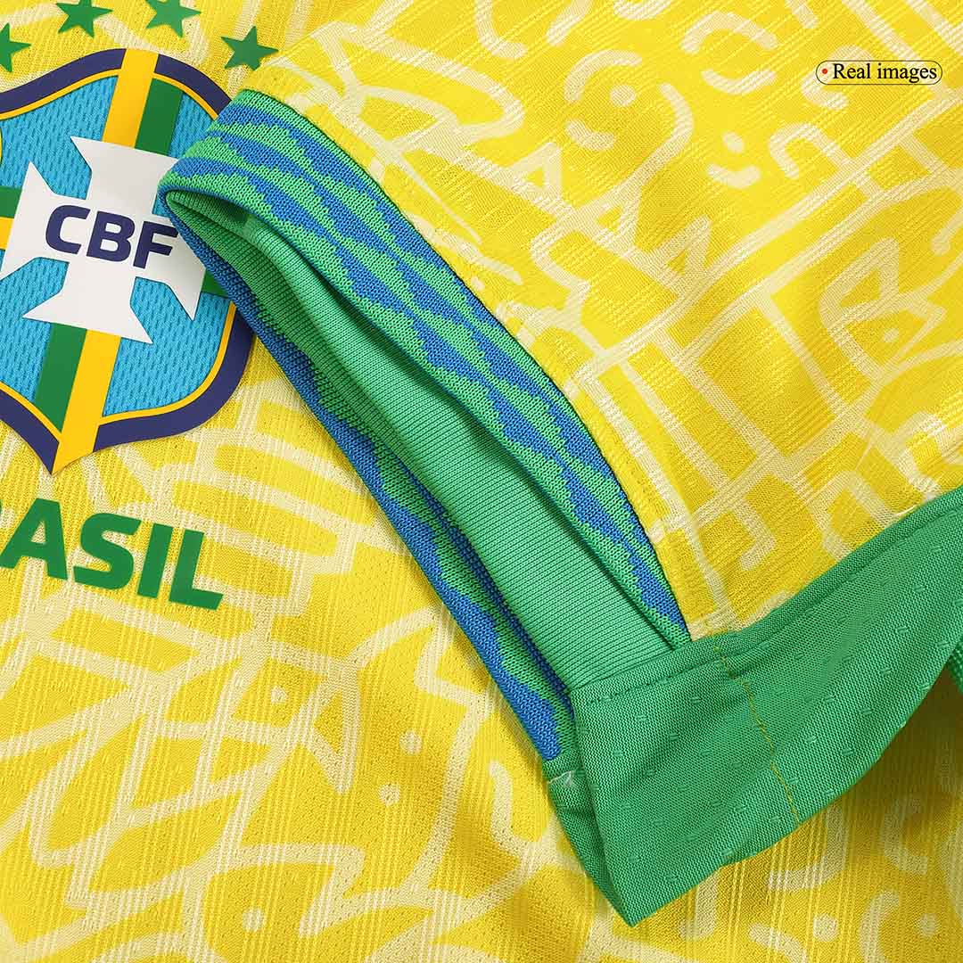 Authentic Brazil Home Soccer Jersey Copa America - Soccerdeal