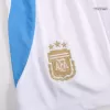 Kid's Argentina Home Soccer Jersey Kit(Jersey+Shorts) 2024 - Soccerdeal