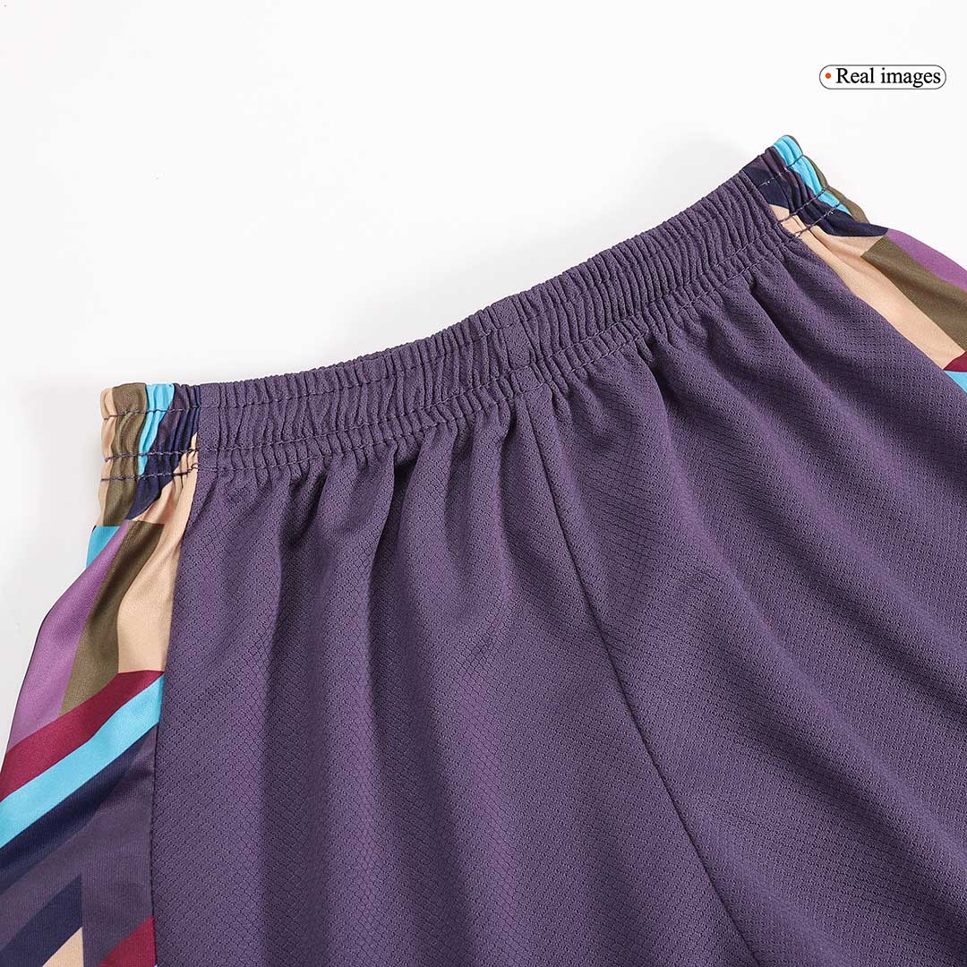 Kid's England Away Soccer Jersey Kit(Jersey+Shorts) Euro - Soccerdeal