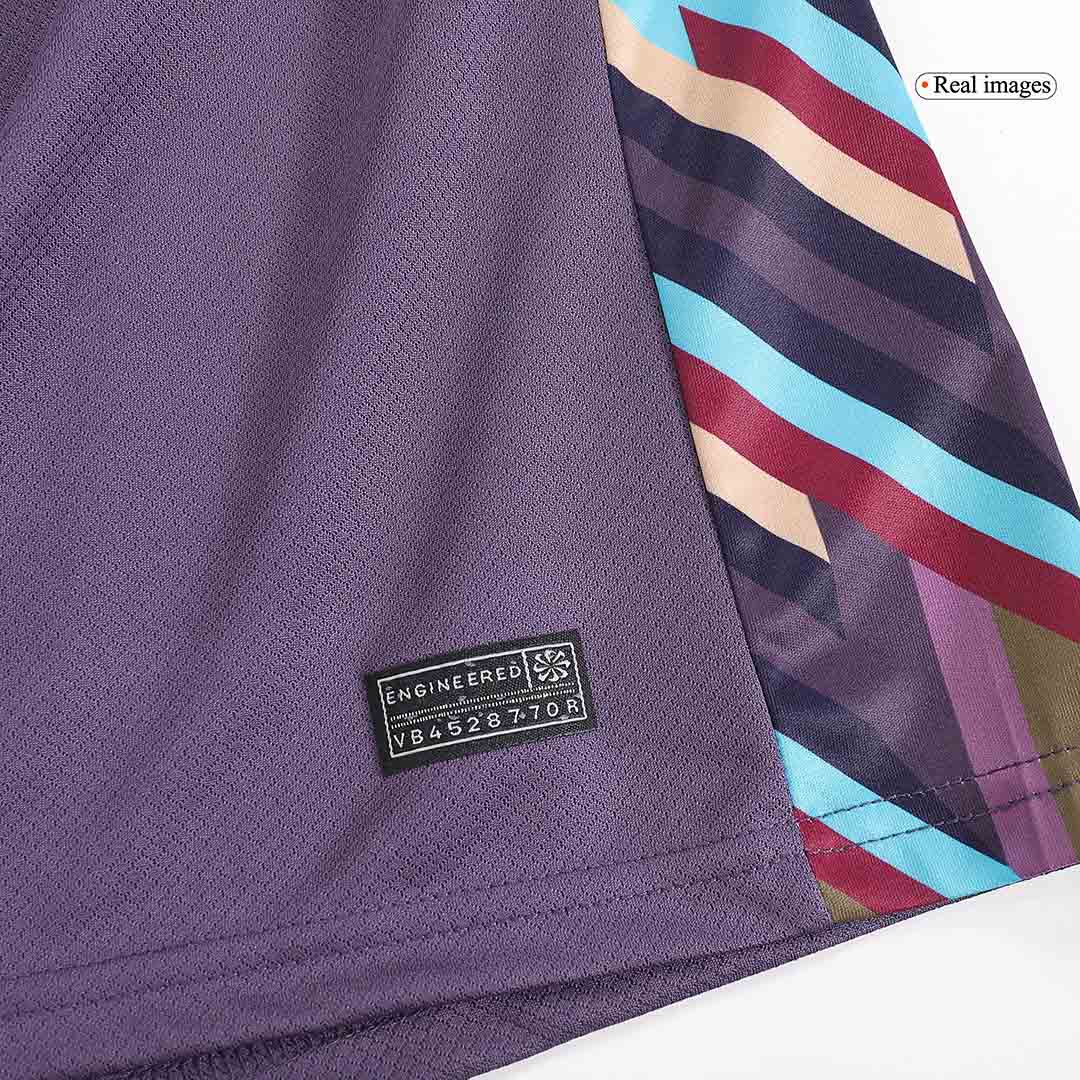 Kid's England Away Soccer Jersey Kit(Jersey+Shorts) Euro - Soccerdeal