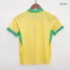 Kid's Brazil Home Soccer Jersey Kit(Jersey+Shorts) Copa America 2024 - Soccerdeal