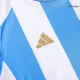Kid's Argentina Home Soccer Jersey Kit(Jersey+Shorts+Socks) 2024 - Soccerdeal