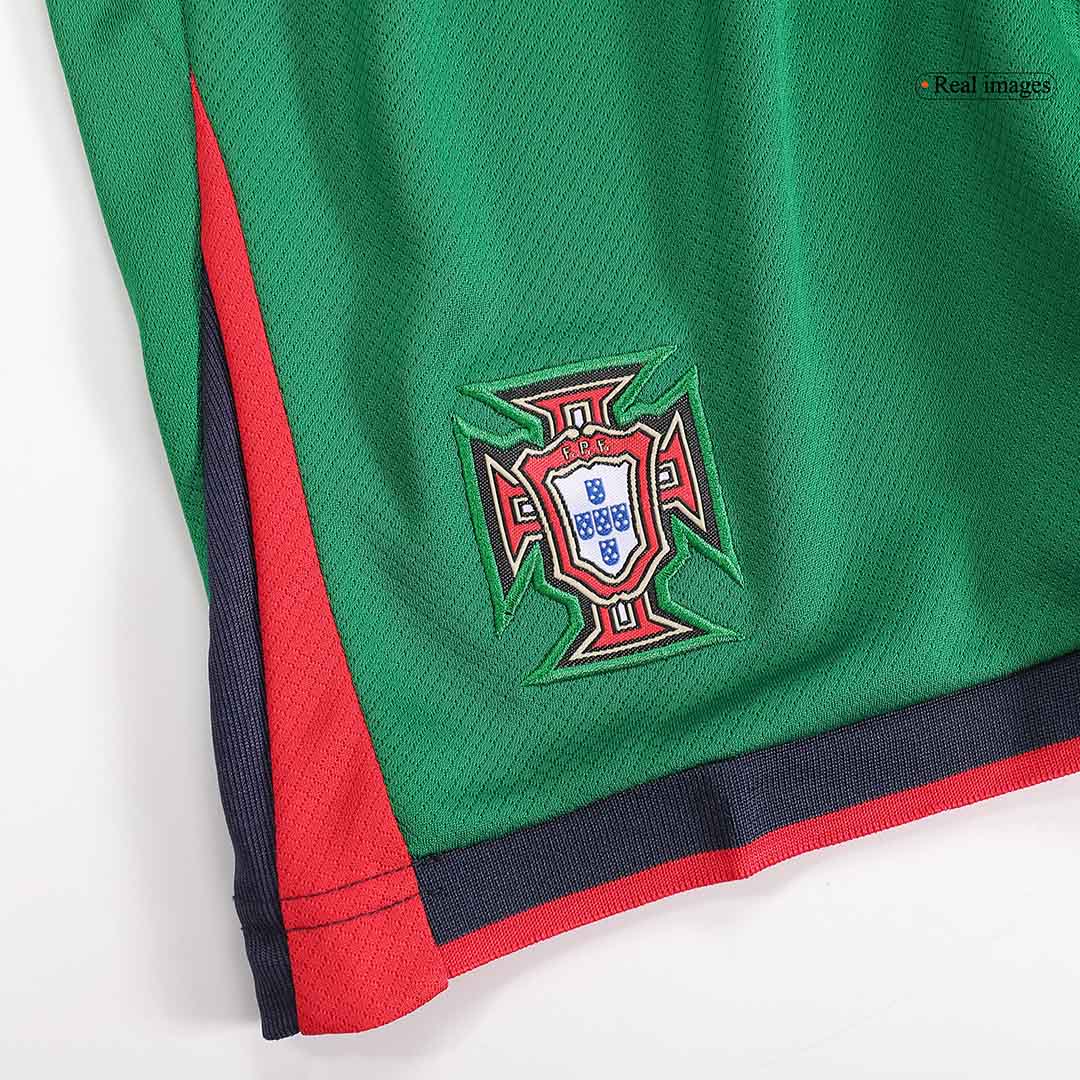Kid's Portugal Home Soccer Jersey Kit(Jersey+Shorts) Euro - Soccerdeal