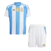 Kid's Argentina Home Soccer Jersey Kit(Jersey+Shorts) 2024 - Soccerdeal