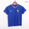 Kid's France Home Soccer Jersey Kit(Jersey+Shorts) Euro 2024 - Soccerdeal