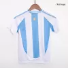 Kid's Argentina Home Soccer Jersey Kit(Jersey+Shorts) 2024 - Soccerdeal