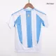 Kid's Argentina Home Soccer Jersey Kit(Jersey+Shorts) Copa America 2024 - Soccerdeal