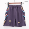 Kid's England Away Soccer Jersey Kit(Jersey+Shorts) Euro 2024 - Soccerdeal