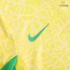 Kid's Brazil Home Soccer Jersey Kit(Jersey+Shorts) Copa America 2024 - Soccerdeal