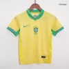 Kid's Brazil Home Soccer Jersey Kit(Jersey+Shorts) Copa America 2024 - Soccerdeal