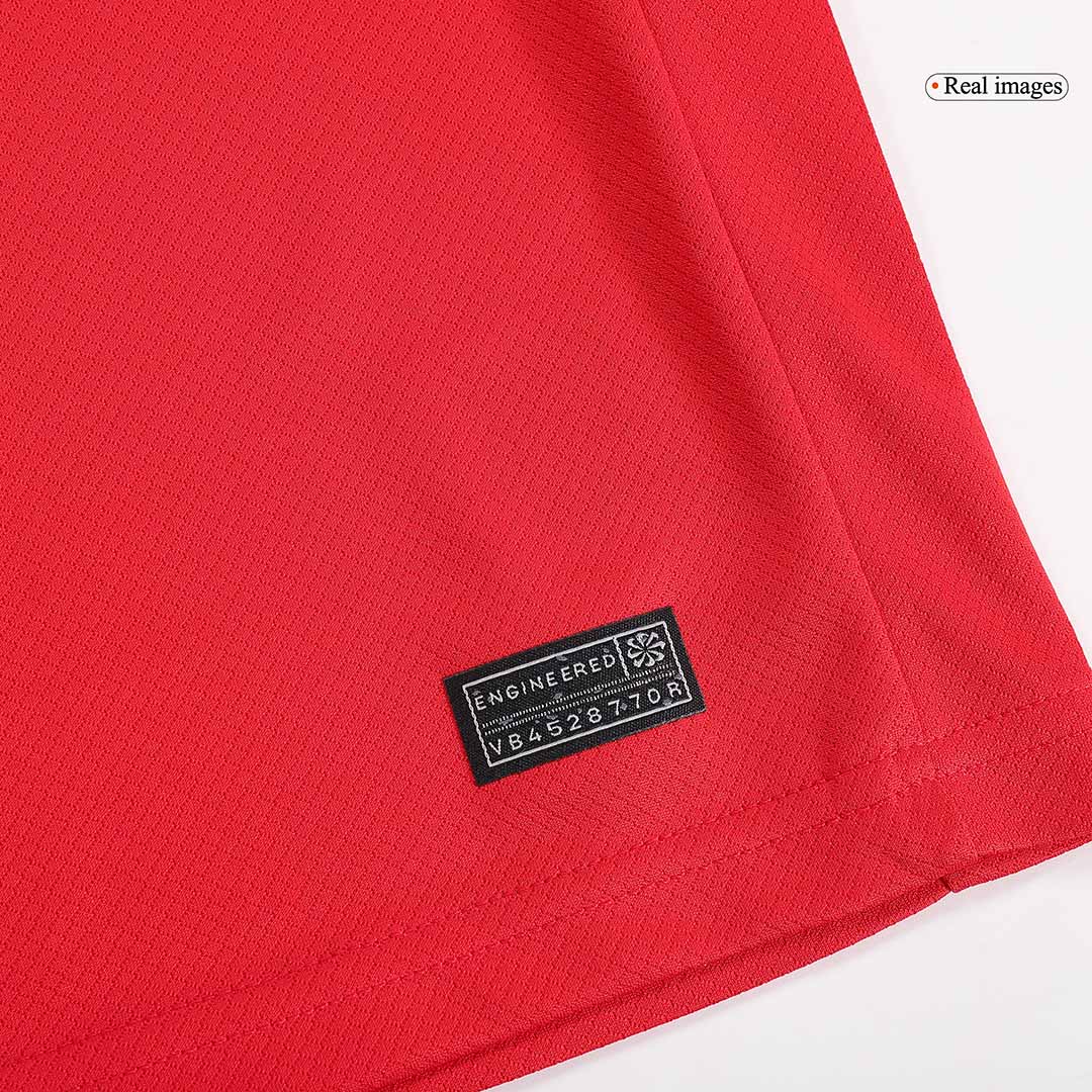 Kid's Portugal Home Soccer Jersey Kit(Jersey+Shorts) Euro - Soccerdeal