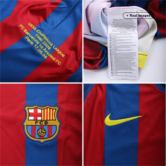 Retro 2005/06 Barcelona Home Soccer Jersey - Soccerdeal