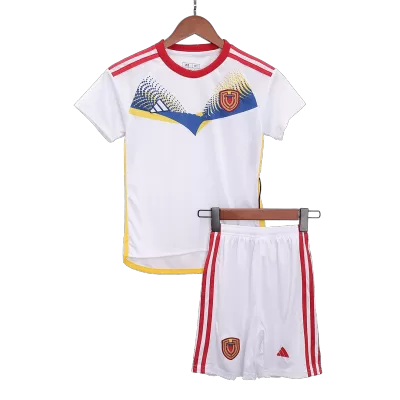 Kid's Venezuela Away Soccer Jersey Kit(Jersey+Shorts) Copa America 2024 - Soccerdeal