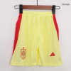 Kid's Spain Away Soccer Jersey Kit(Jersey+Shorts+Socks) Euro 2024 - Soccerdeal