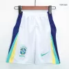 Kid's Brazil Away Soccer Jersey Kit(Jersey+Shorts) Copa America 2024 - Soccerdeal