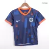Kid's Netherlands Away Soccer Jersey Kit(Jersey+Shorts) Euro 2024 - Soccerdeal