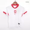 Kid's Poland Home Soccer Jersey Kit(Jersey+Shorts) Euro 2024 - Soccerdeal