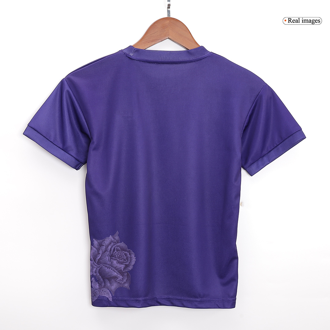 Kid's Real Madrid Fourth Away Soccer Jersey Kit(Jersey+Shorts) 2023/24 - Soccerdeal