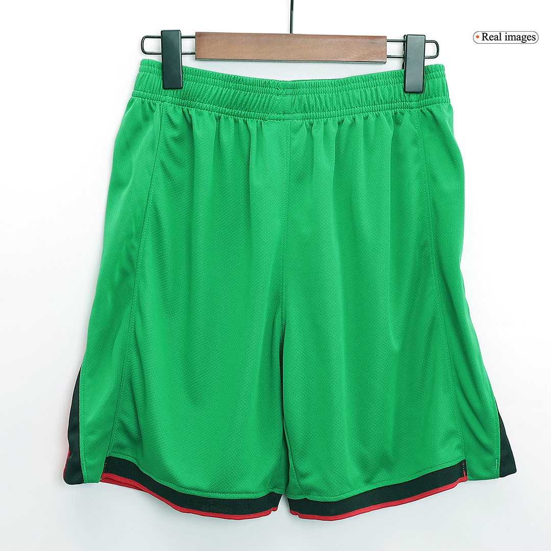 Portugal Home Soccer Shorts Euro - Soccerdeal
