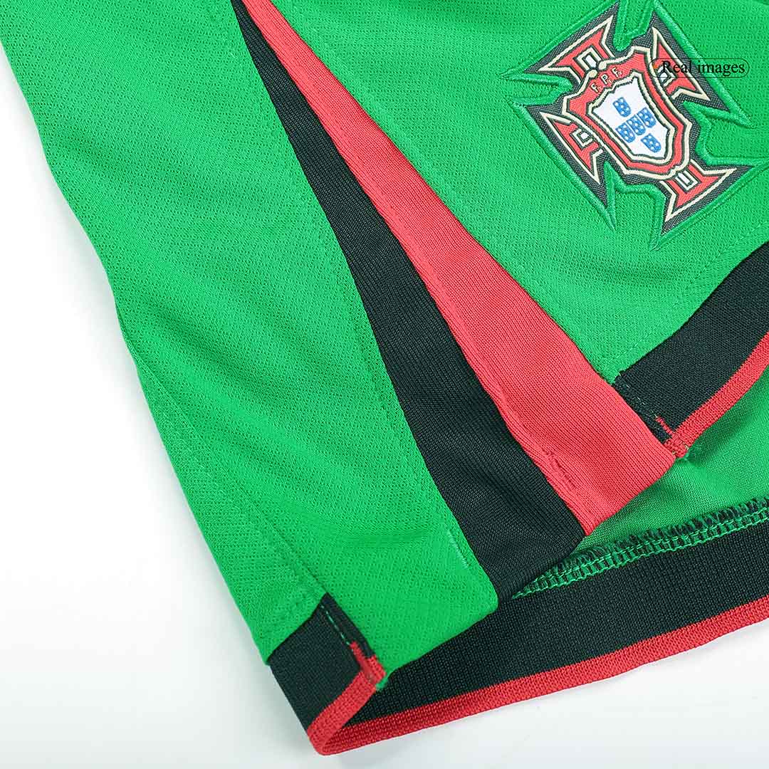 Portugal Home Soccer Shorts Euro - Soccerdeal