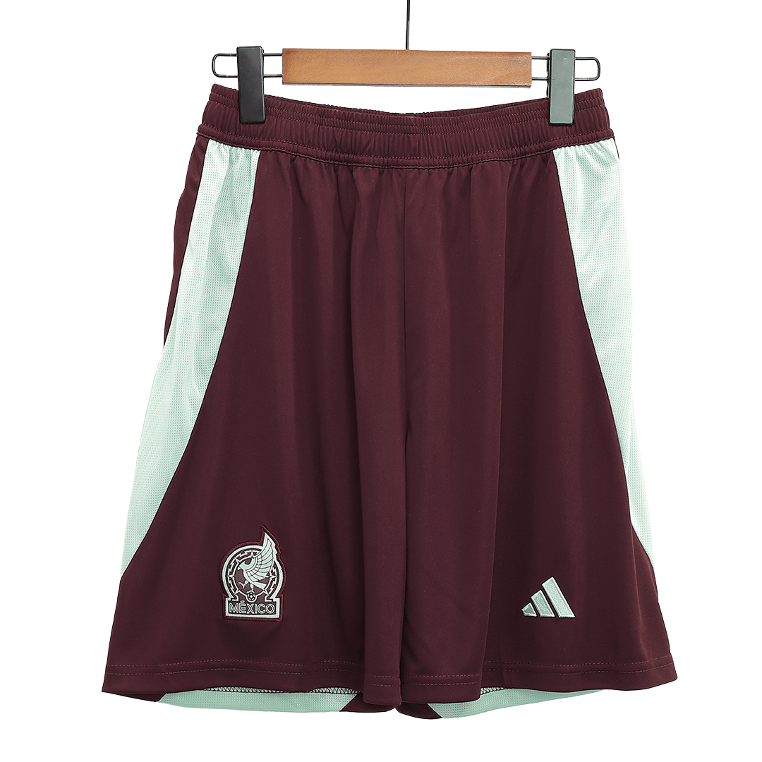 Mexico Home Soccer Shorts Copa America - Soccerdeal