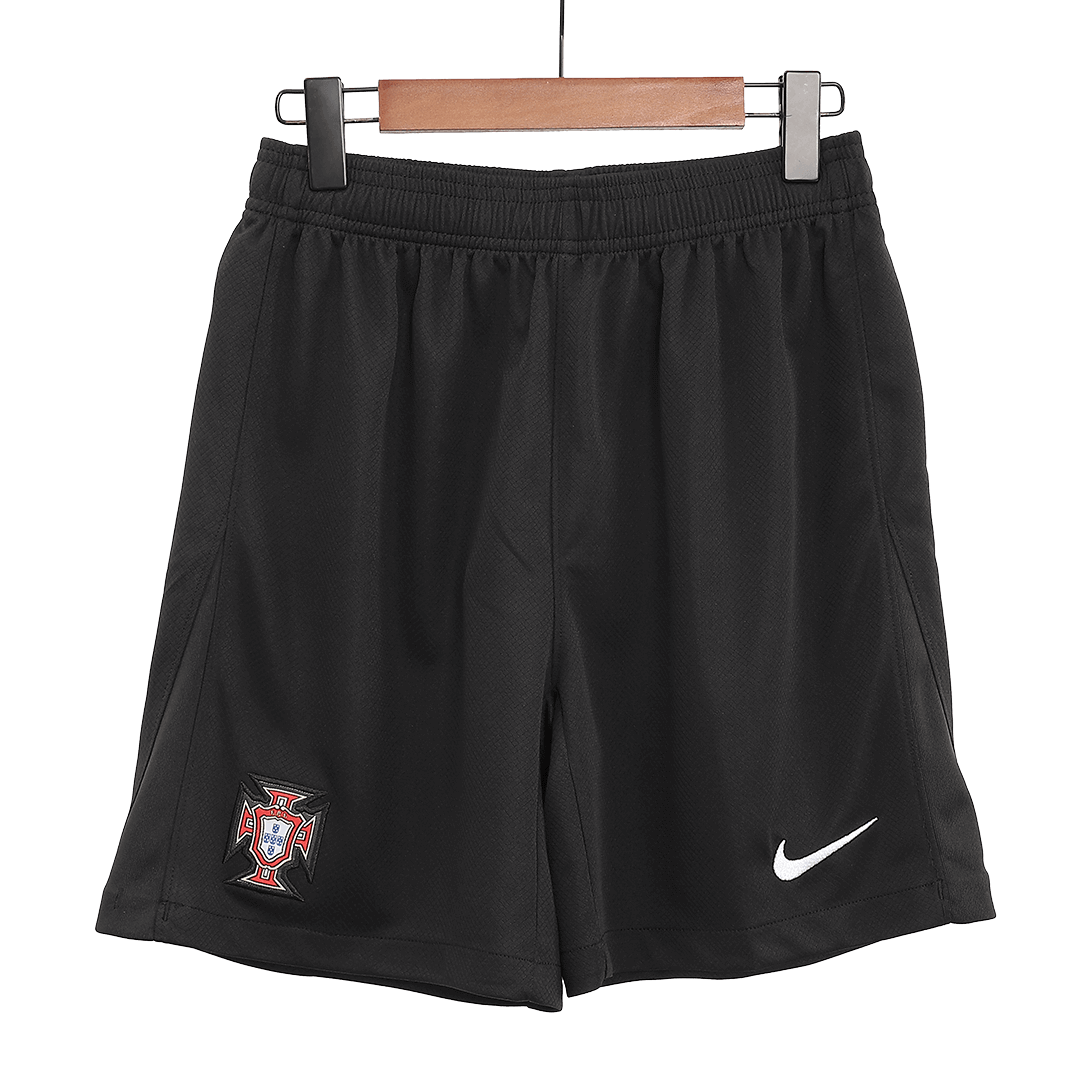 Portugal Away Soccer Shorts Euro - Soccerdeal
