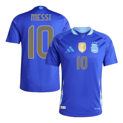 Authentic MESSI #10 Argentina Away Soccer Jersey 2024 - Soccerdeal