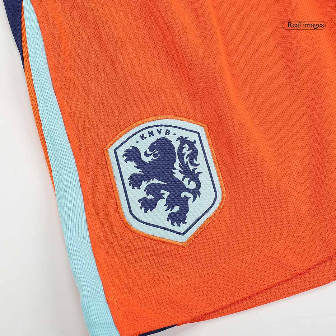 Netherlands Home Soccer Shorts Euro - Soccerdeal