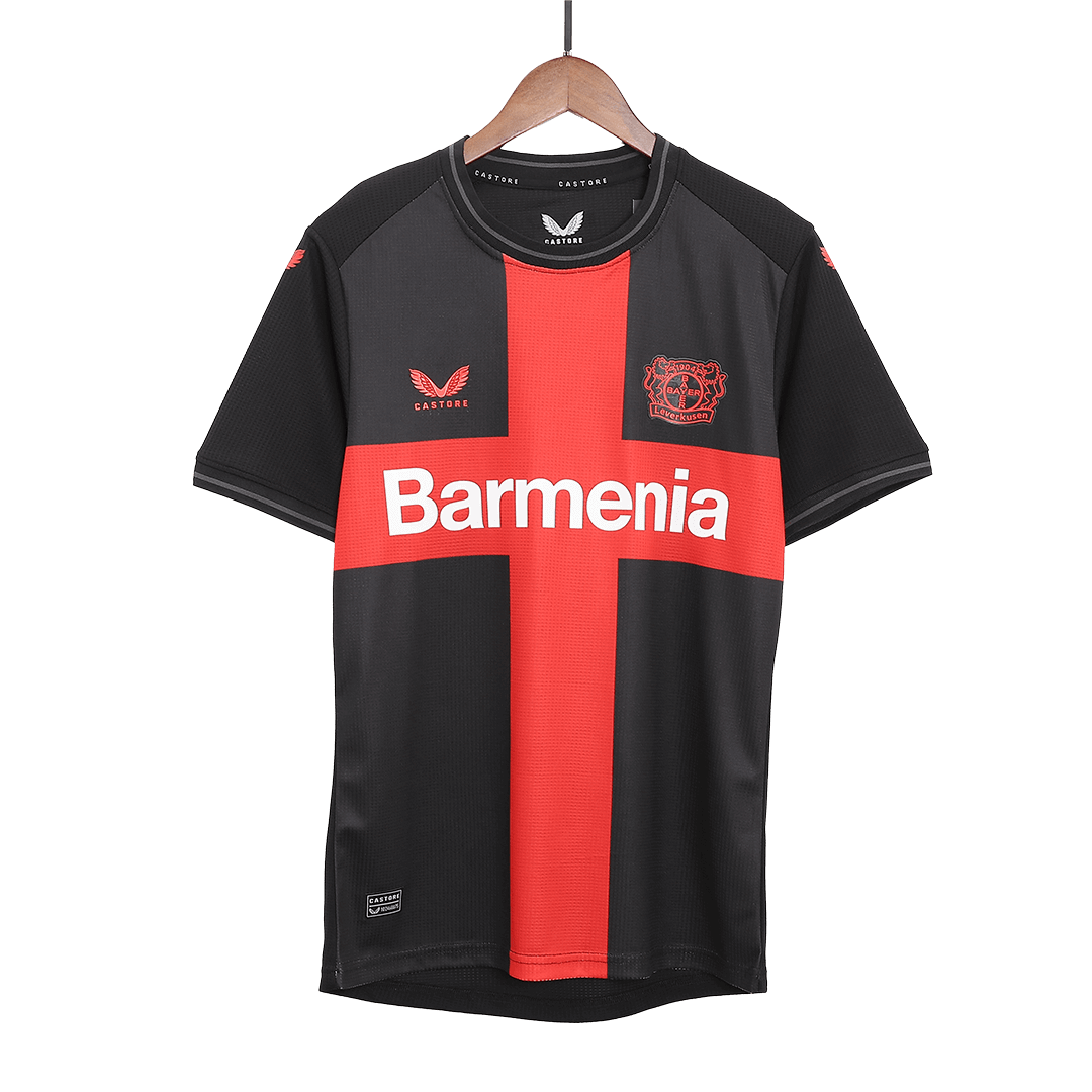 Authentic Bayer 04 Leverkusen Home Soccer Jersey 2023/24 - Soccerdeal