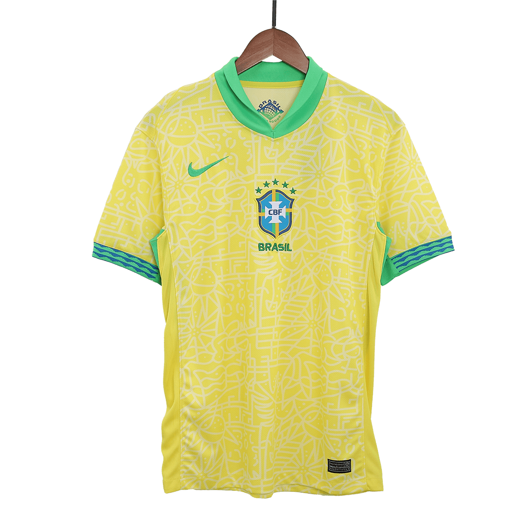 Brazil Home Soccer Jersey Copa America - Soccerdeal