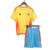 Kid's Colombia Home Soccer Jersey Kit(Jersey+Shorts) Copa America 2024 - Soccerdeal