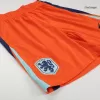 Netherlands Home Soccer Shorts Euro 2024 - Soccerdeal