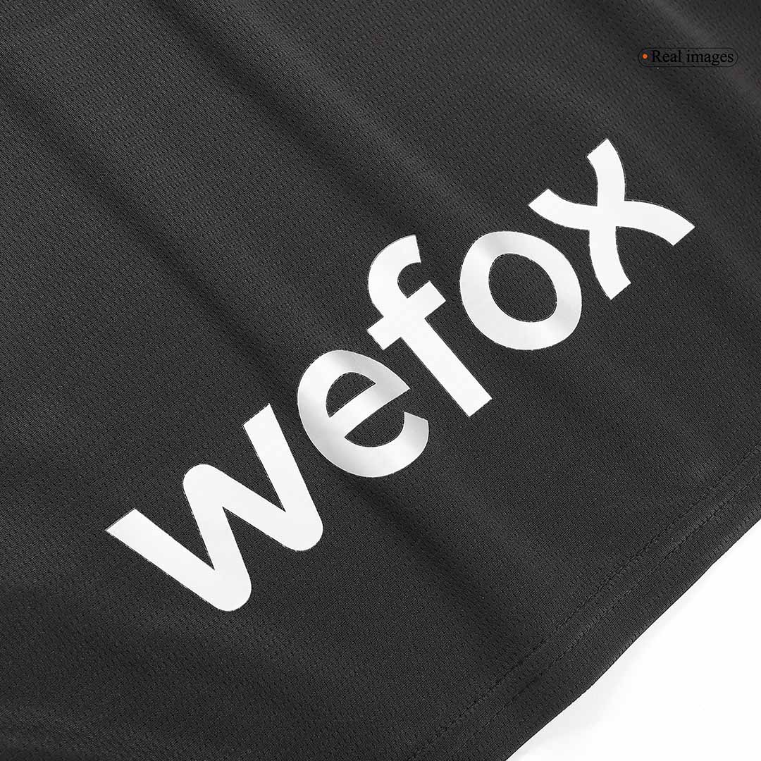 Kid's AC Milan x Pleasures Fourth Away Soccer Jersey Kit(Jersey+Shorts) 2023/24 - Soccerdeal