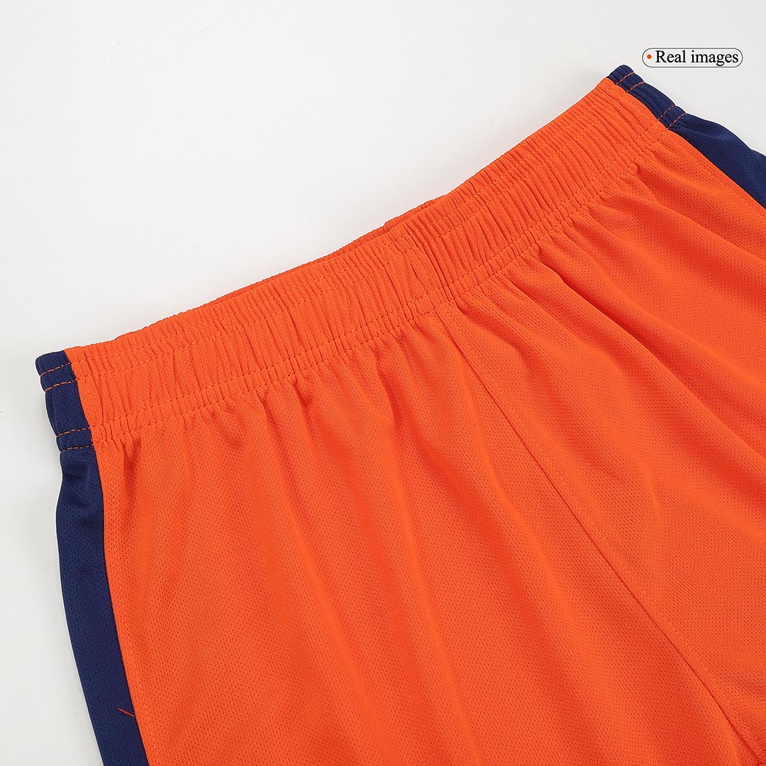 Netherlands Home Soccer Shorts Euro - Soccerdeal