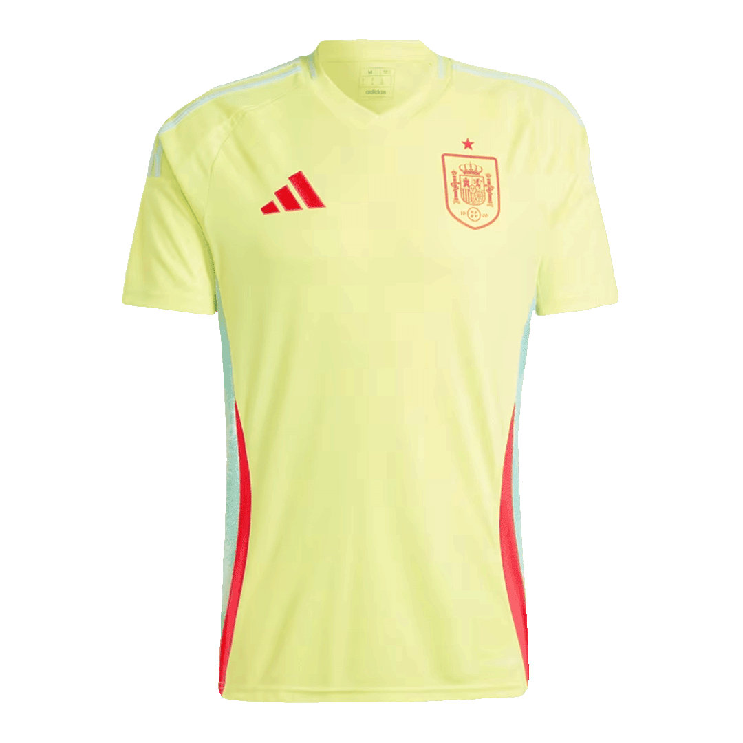 Spain Away Soccer Jersey Euro - Soccerdeal