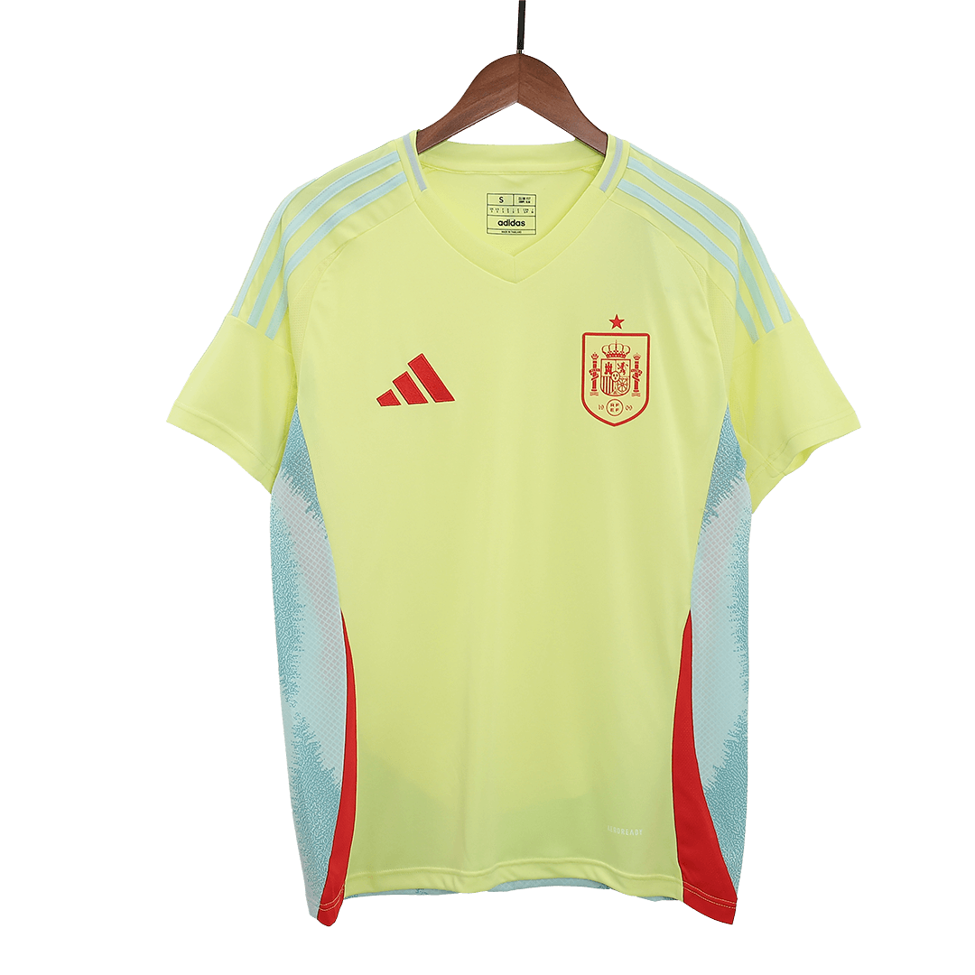 Spain Away Soccer Jersey Euro - Soccerdeal