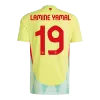 LAMINE YAMAL #19 Spain Away Soccer Jersey Euro 2024 - Soccerdeal