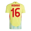 RODRIGO #16 Spain Away Soccer Jersey Euro 2024 - Soccerdeal