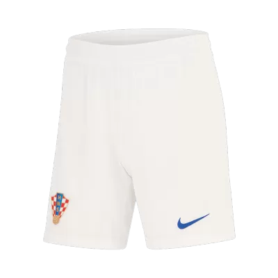 Croatia Home Soccer Shorts Euro 2024 - Soccerdeal