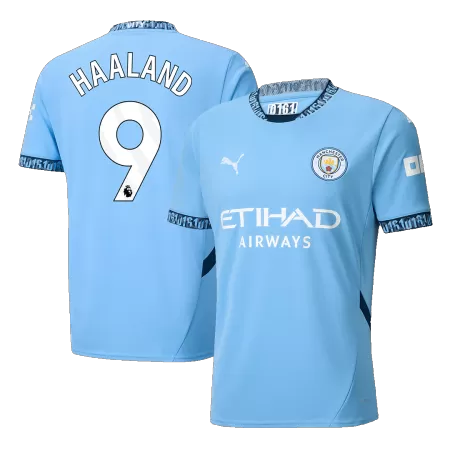 HAALAND #9 Manchester City Home Soccer Jersey 2024/25 - Soccerdeal