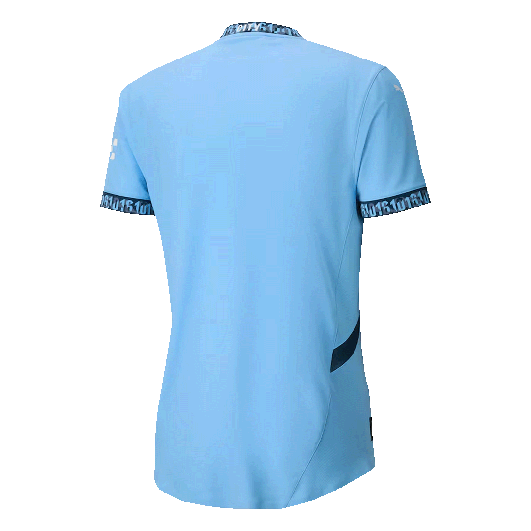 Manchester City Home Soccer Jersey Player Version - Soccerdeal