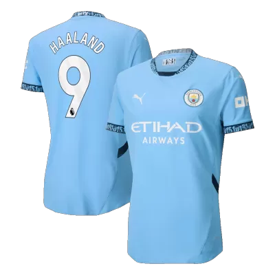 Authentic HAALAND #9 Manchester City Home Soccer Jersey 2024/25 - Soccerdeal