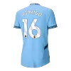 Authentic RODRIGO #16 Manchester City Home Soccer Jersey 2024/25 - Soccerdeal