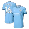 Authentic RODRIGO #16 Manchester City Home Soccer Jersey 2024/25 - Soccerdeal