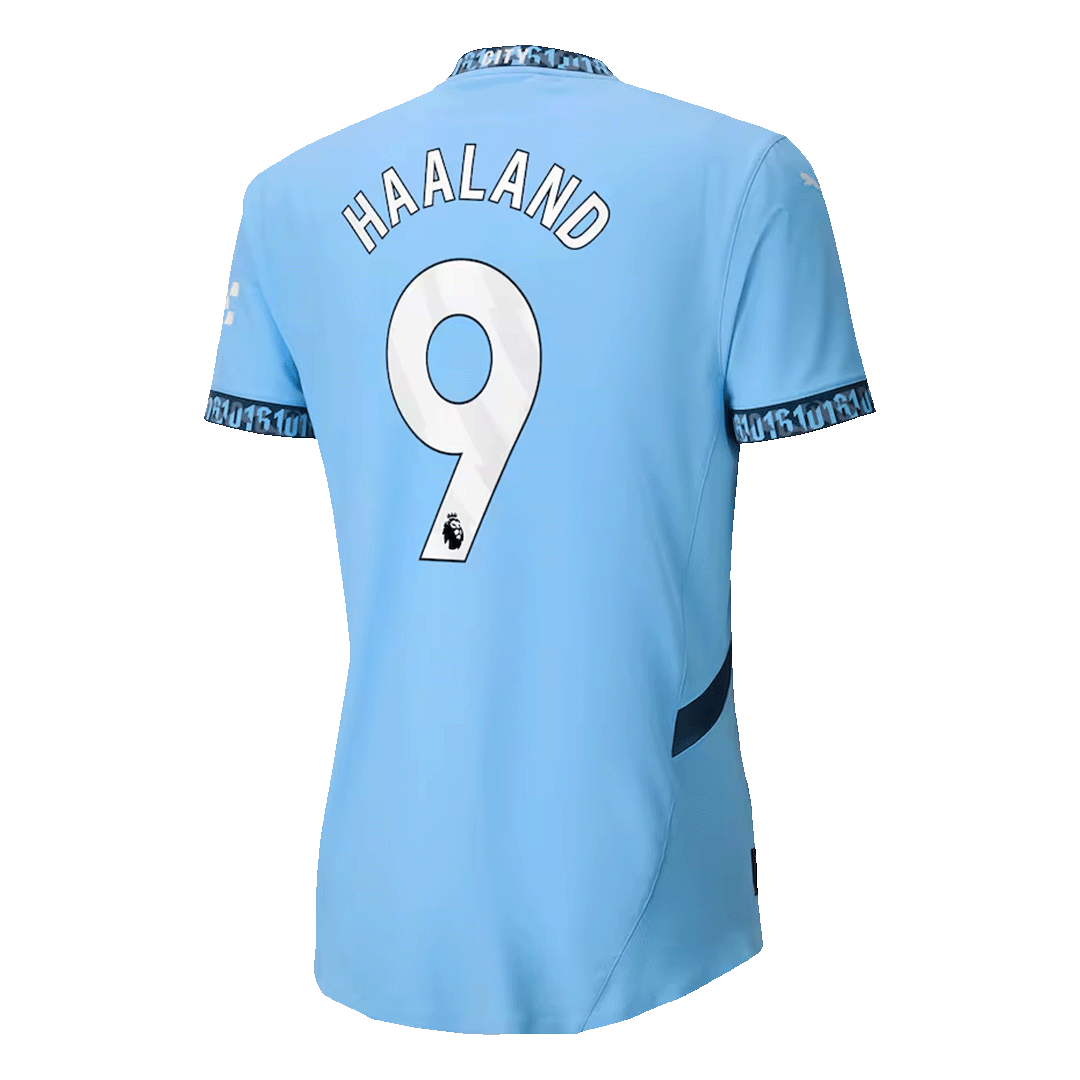 HAALAND #9 Manchester City Home Soccer Jersey Player Version - Soccerdeal