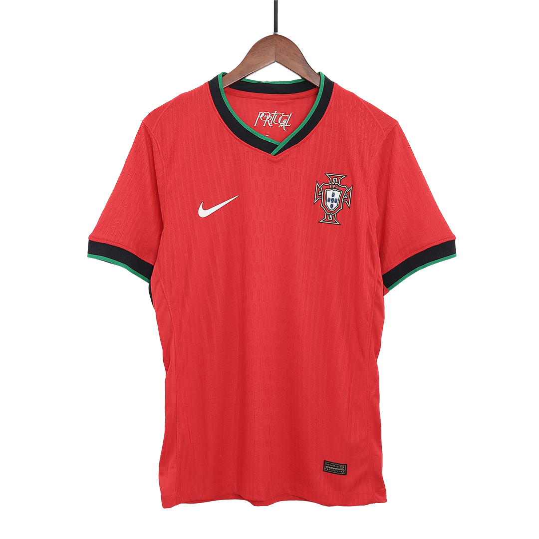 Authentic Portugal Home Soccer Jersey Euro - Soccerdeal