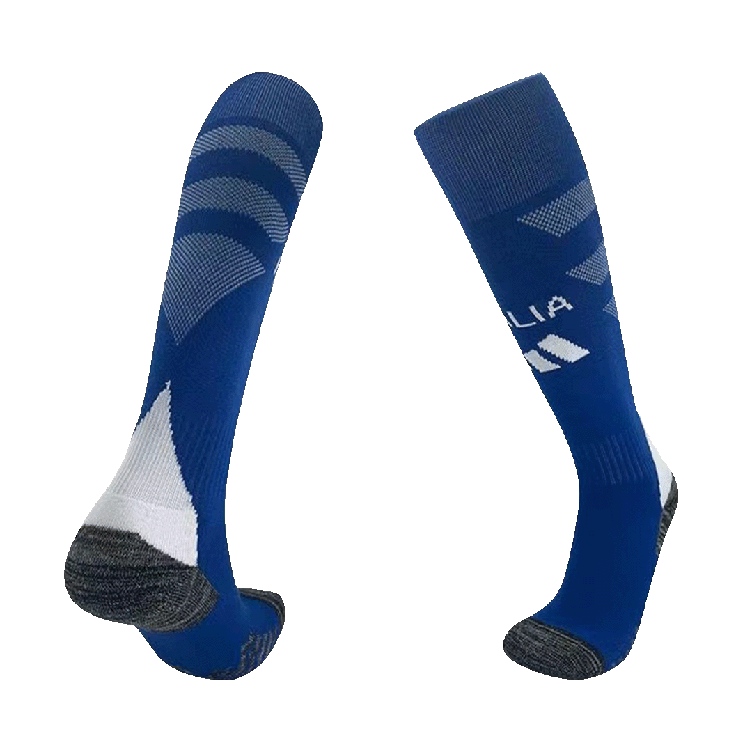 Kid's Italy Home Soccer Socks - Soccerdeal