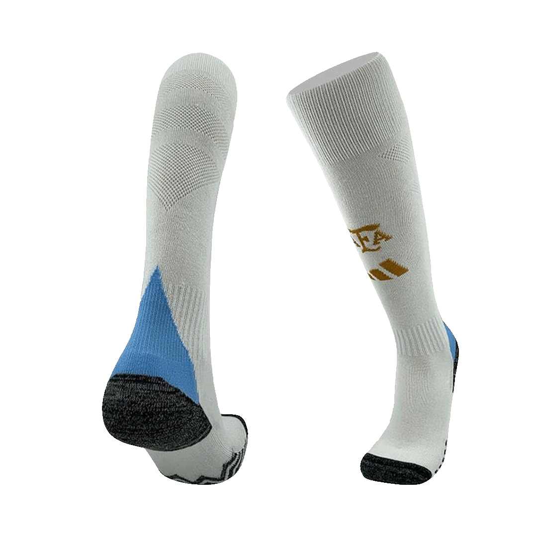 Kid's Argentina Home Soccer Socks - Soccerdeal
