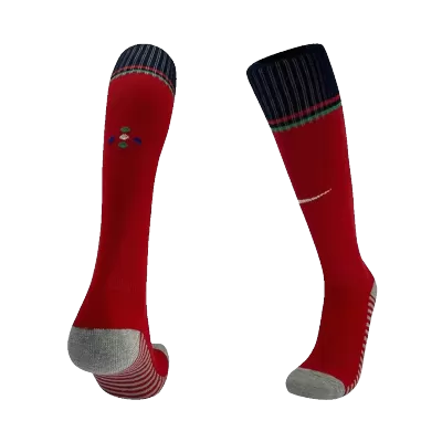 Kid's Portugal Home Soccer Socks 2024 - Soccerdeal