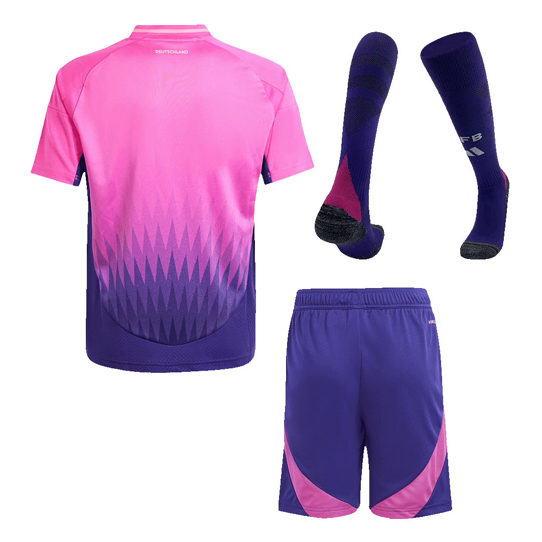 Kid's Germany Away Soccer Jersey Kit(Jersey+Shorts+Socks) Euro - Soccerdeal